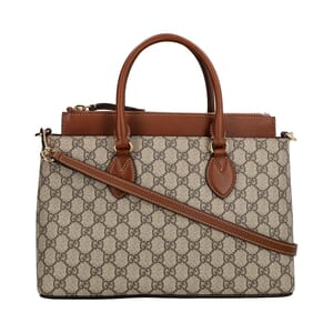 Supreme GG Tuscany Tote Beige/Ebony