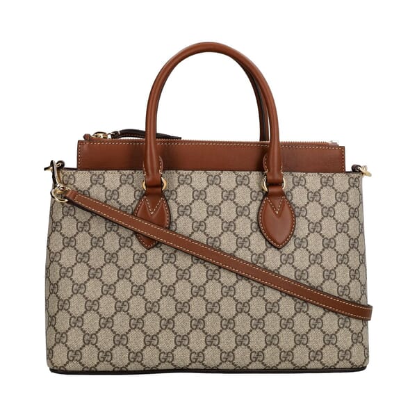 Supreme GG Tuscany Tote Beige/Ebony