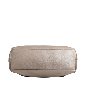 Metallic Soho Hobo Shoulder Bag Champagne Gold, view 6