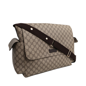 Supreme GG Diaper Bag Beige/Ebony, view 2