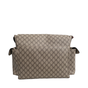 Supreme GG Diaper Bag Beige/Ebony, view 3