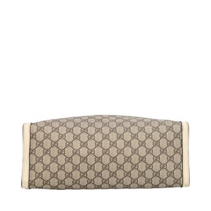 Supreme GG Padlock Shoulder Bag Beige/White, view 5