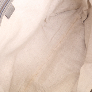 Canvas/Leather Sunset Tote Beige/Grey, view 7