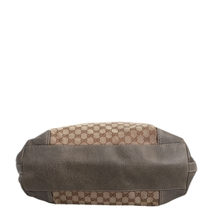 Canvas/Leather Sunset Tote Beige/Grey, view 6
