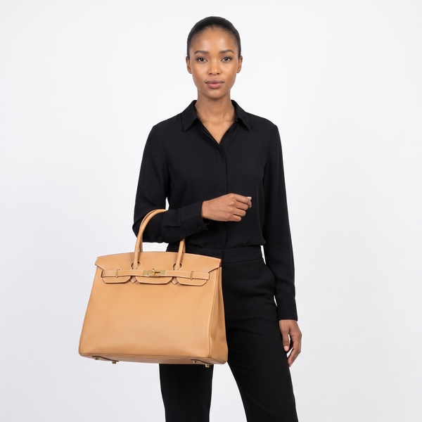 Togo Birkin 40 Gold