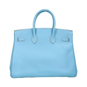 Togo Birkin 35 Celeste, view 4