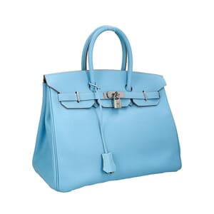 Togo Birkin 35 Celeste, view 2
