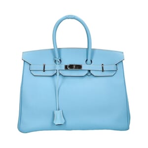 Togo Birkin 35 Celeste, view 3