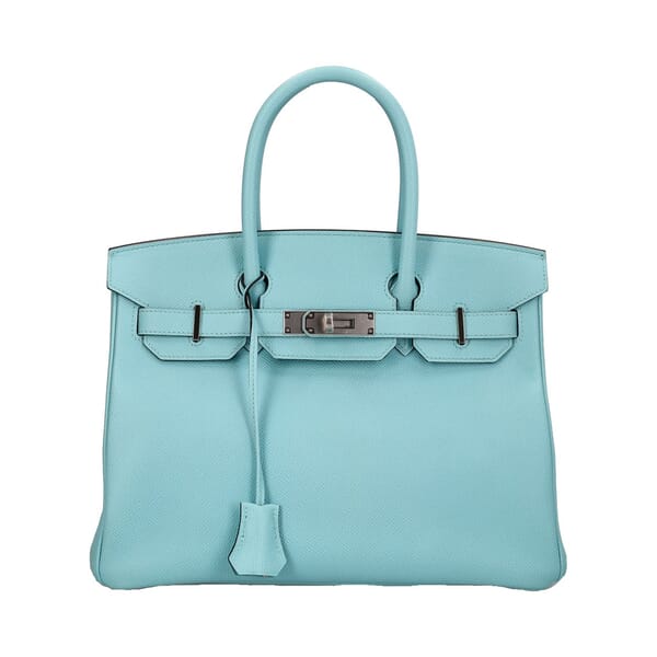 Togo Birkin 30 Bleu Atoll