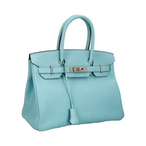 Togo Birkin 30 Bleu Atoll, view 2