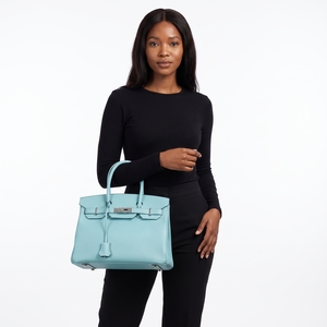 Togo Birkin 30 Bleu Atoll, view 11