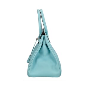 Togo Birkin 30 Bleu Atoll, view 6