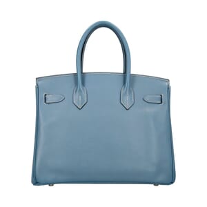 Epsom Birkin 30 Blue Jean, view 3