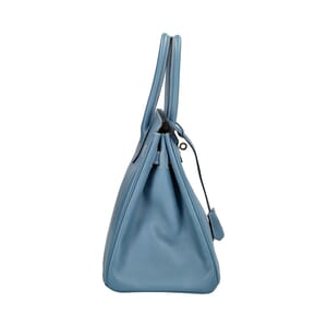 Epsom Birkin 30 Blue Jean, view 5