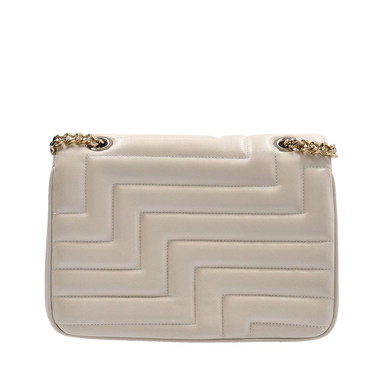 JIMMY CHOO Leather Avenue Shoulder Bag White | Luxity