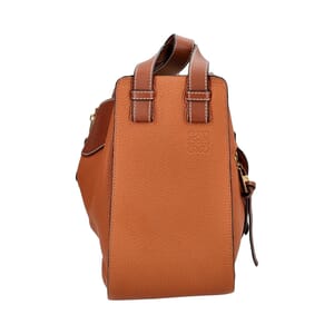 Leather Hammock Small Shoulder Bag Tan/Brown, view 4