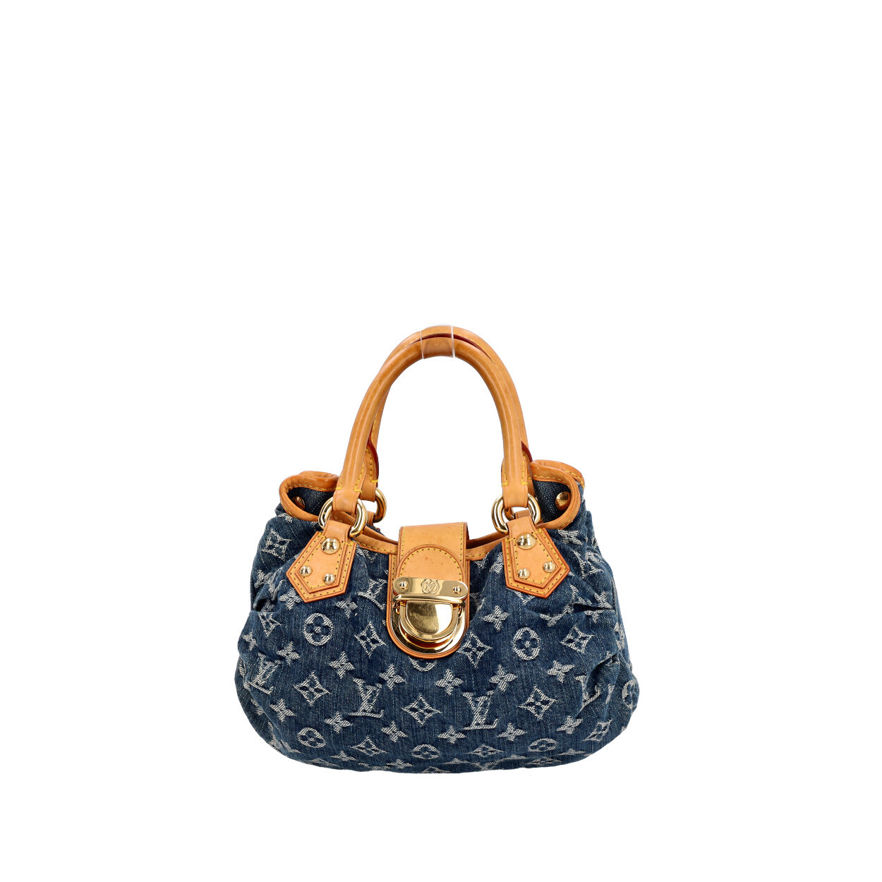 LOUIS VUITTON Monogram Denim Mini Pleaty | Luxity
