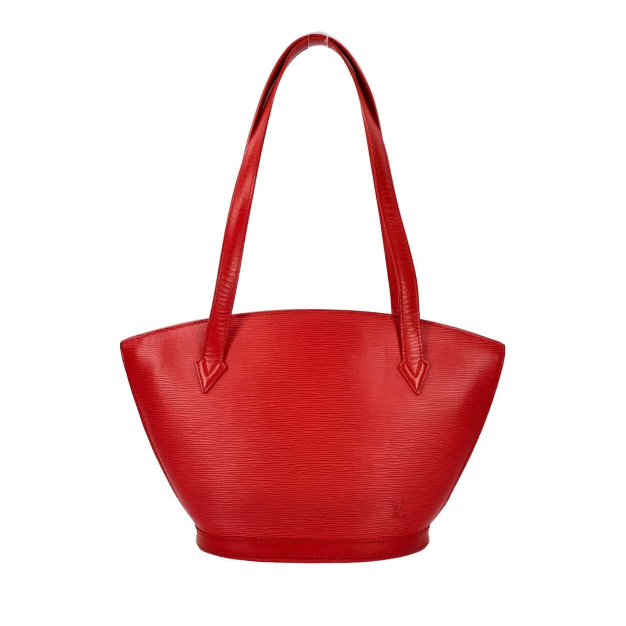 LOUIS VUITTON Epi St Jacques Tote Cerise | Luxity