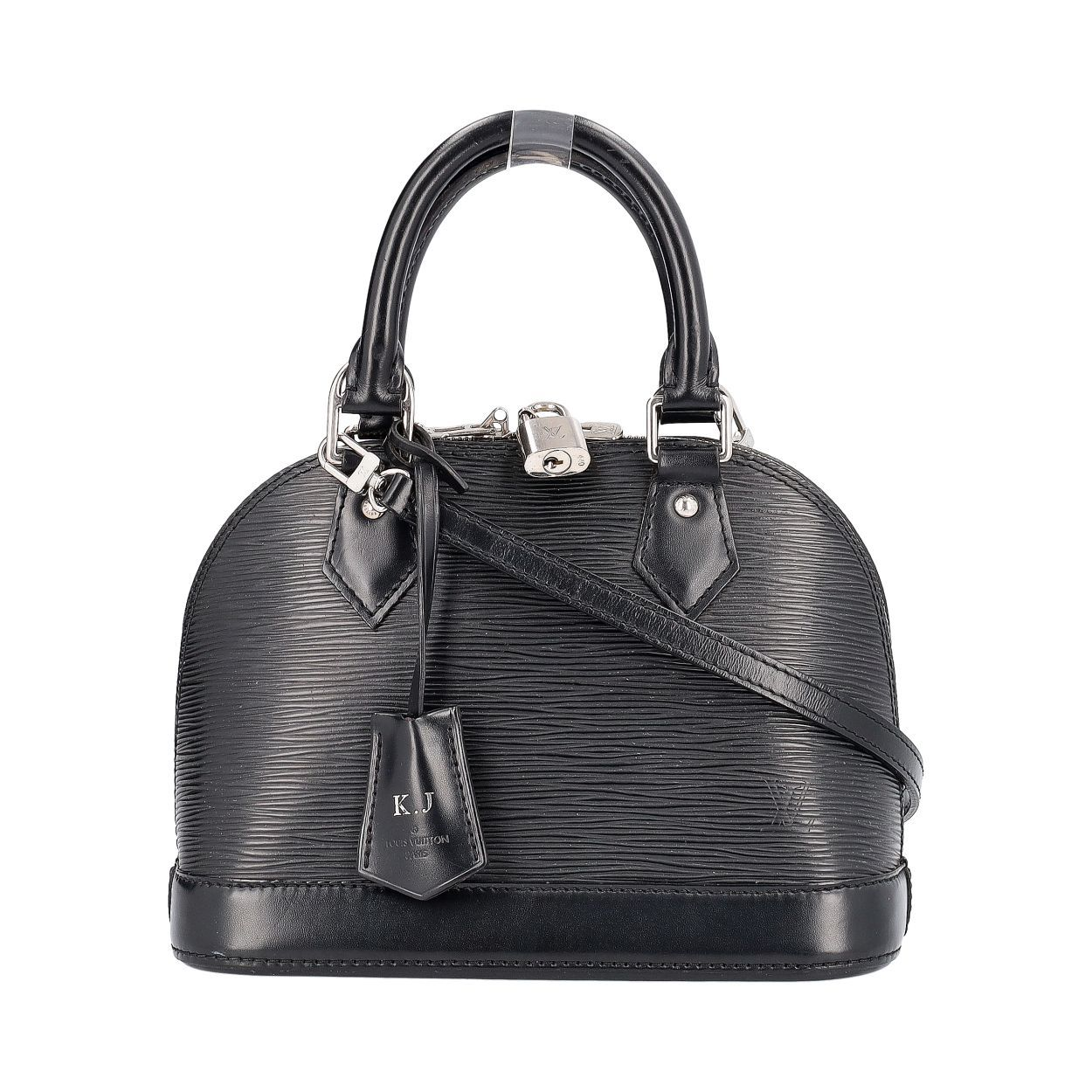 バッグ Louis Vuitton Epi Alma Black LOUIS VUITTON Epi Alma BB Black | Luxity