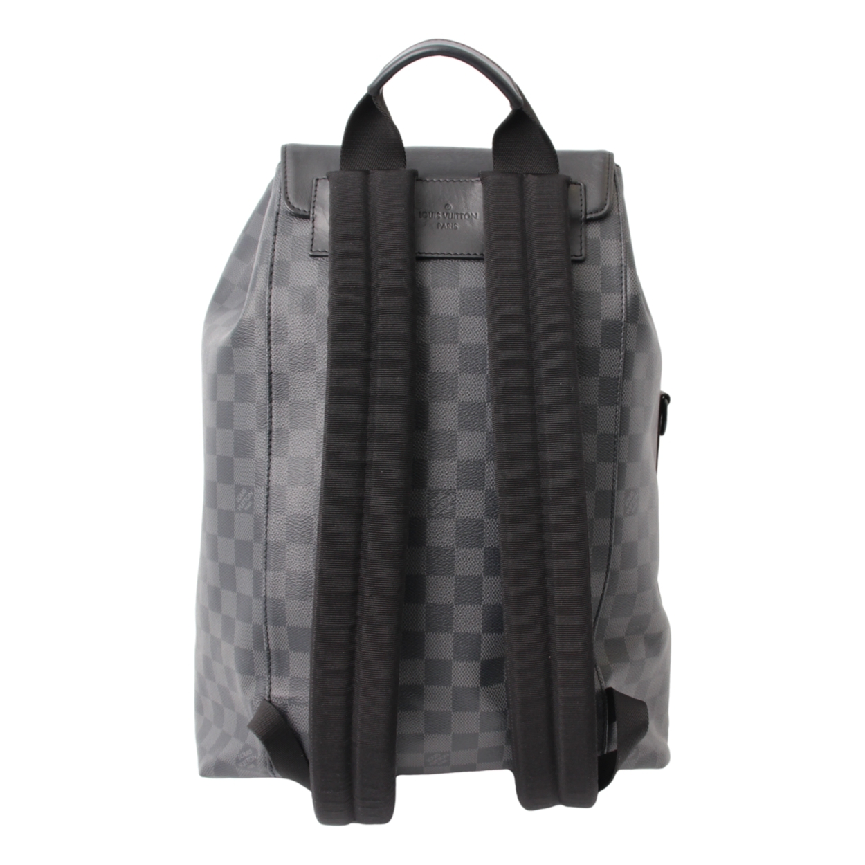 LOUIS VUITTON Damier Graphite Utility Backpack | Luxity display picture 3