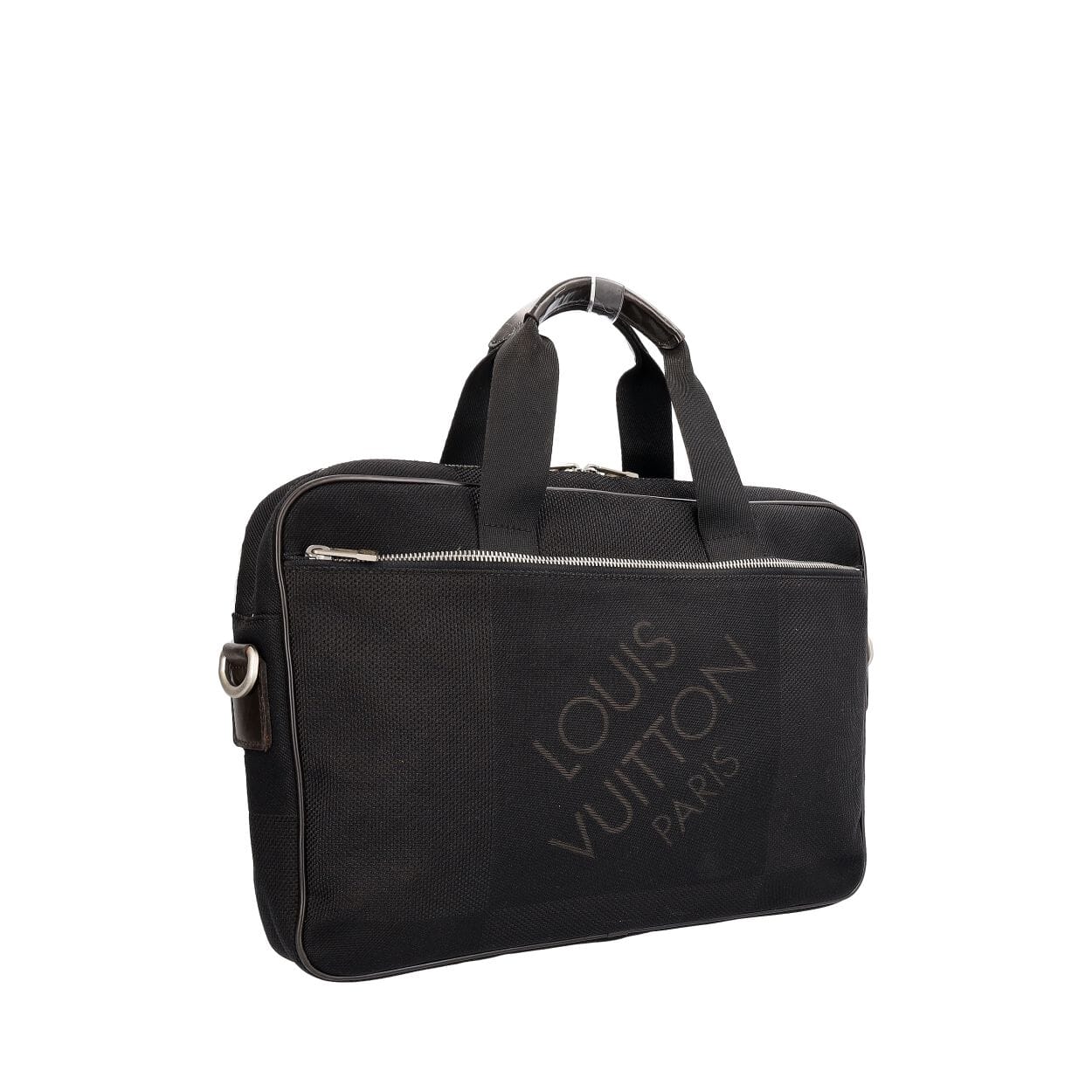 LOUIS VUITTON Canvas Geant Associe Messenger Black | Luxity