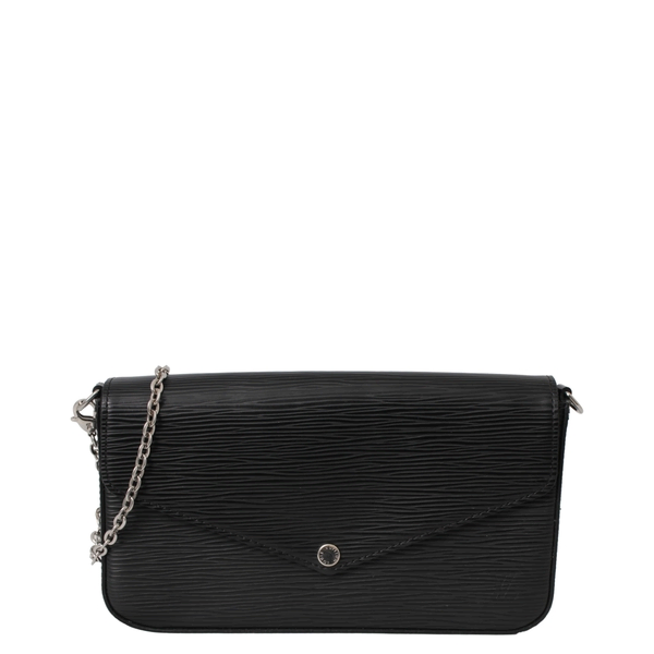 Epi Felicie Pochette Black