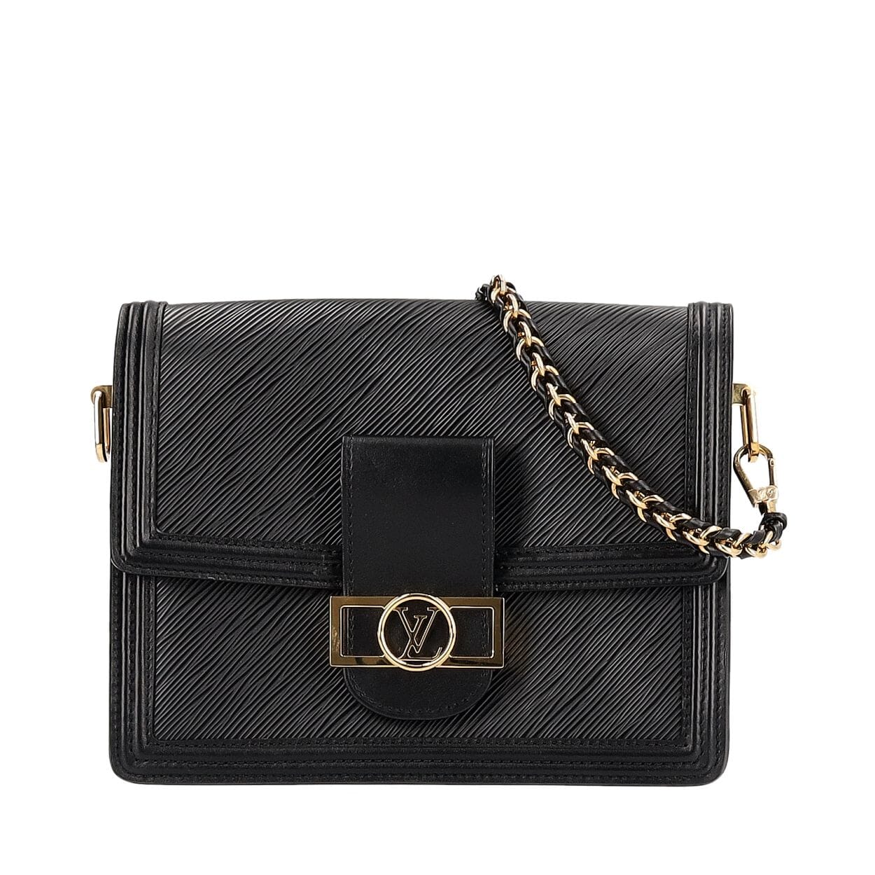 LOUIS VUITTON Epi Mini Dauphine Black | Luxity