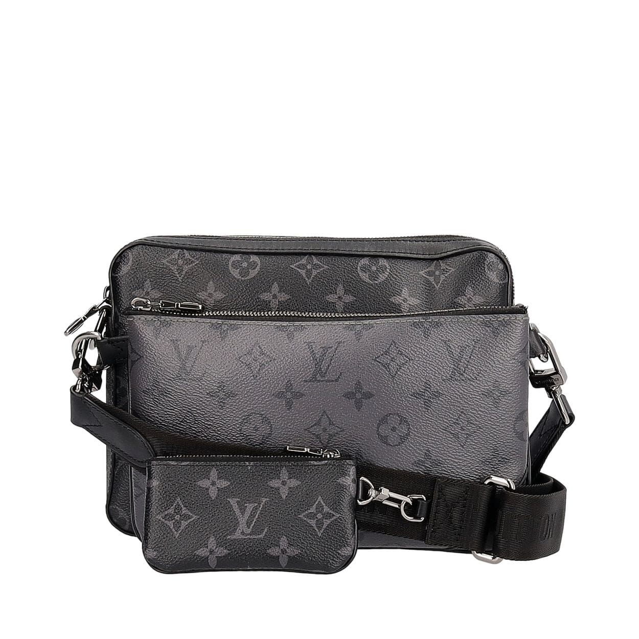 LOUIS VUITTON Monogram Eclipse Trio Messenger | Luxity