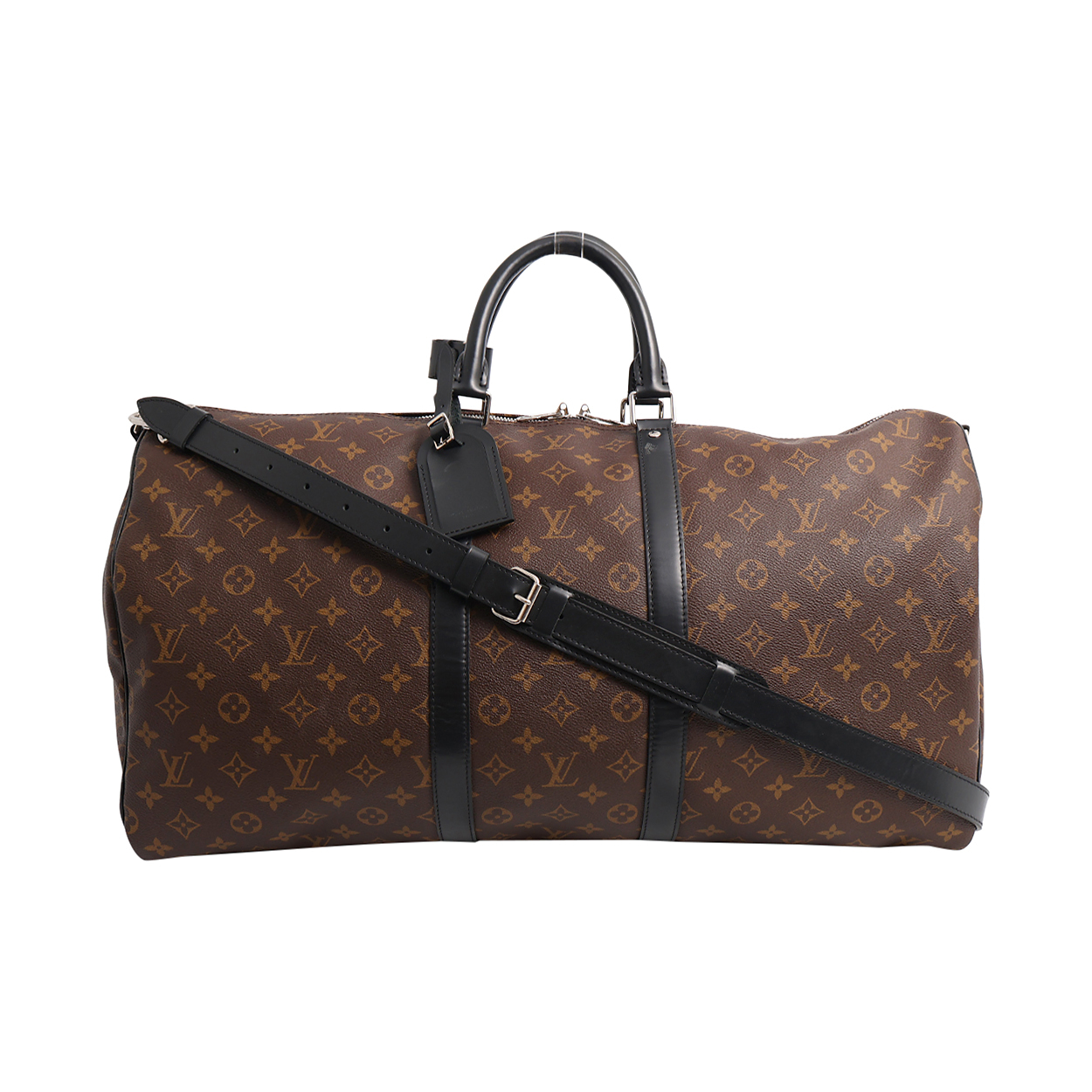 【希少】Louis Vuitton Keepol 55 Macassar LOUIS VUITTON Monogram Macassar Keepall Bandouliere 55 | Luxity
