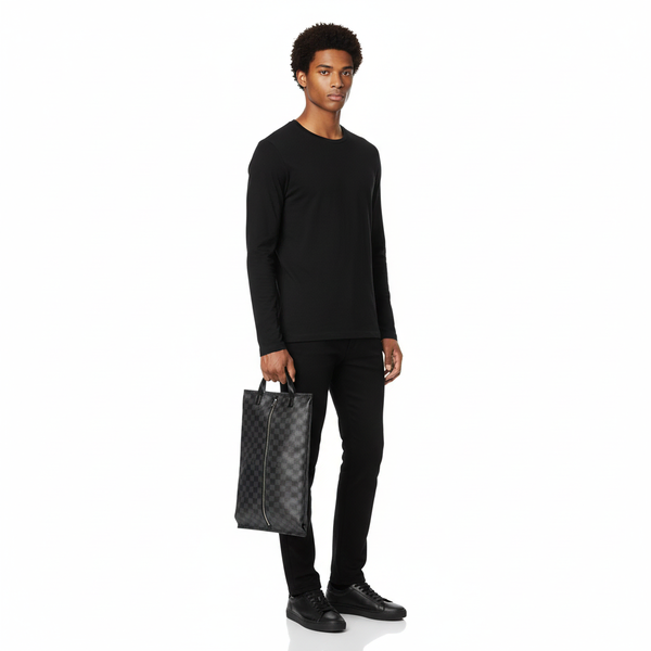 Damier Graphite Shoe Pouch