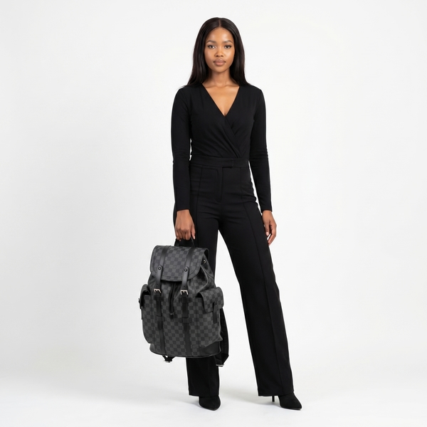 Damier Graphite Christopher Backpack MM