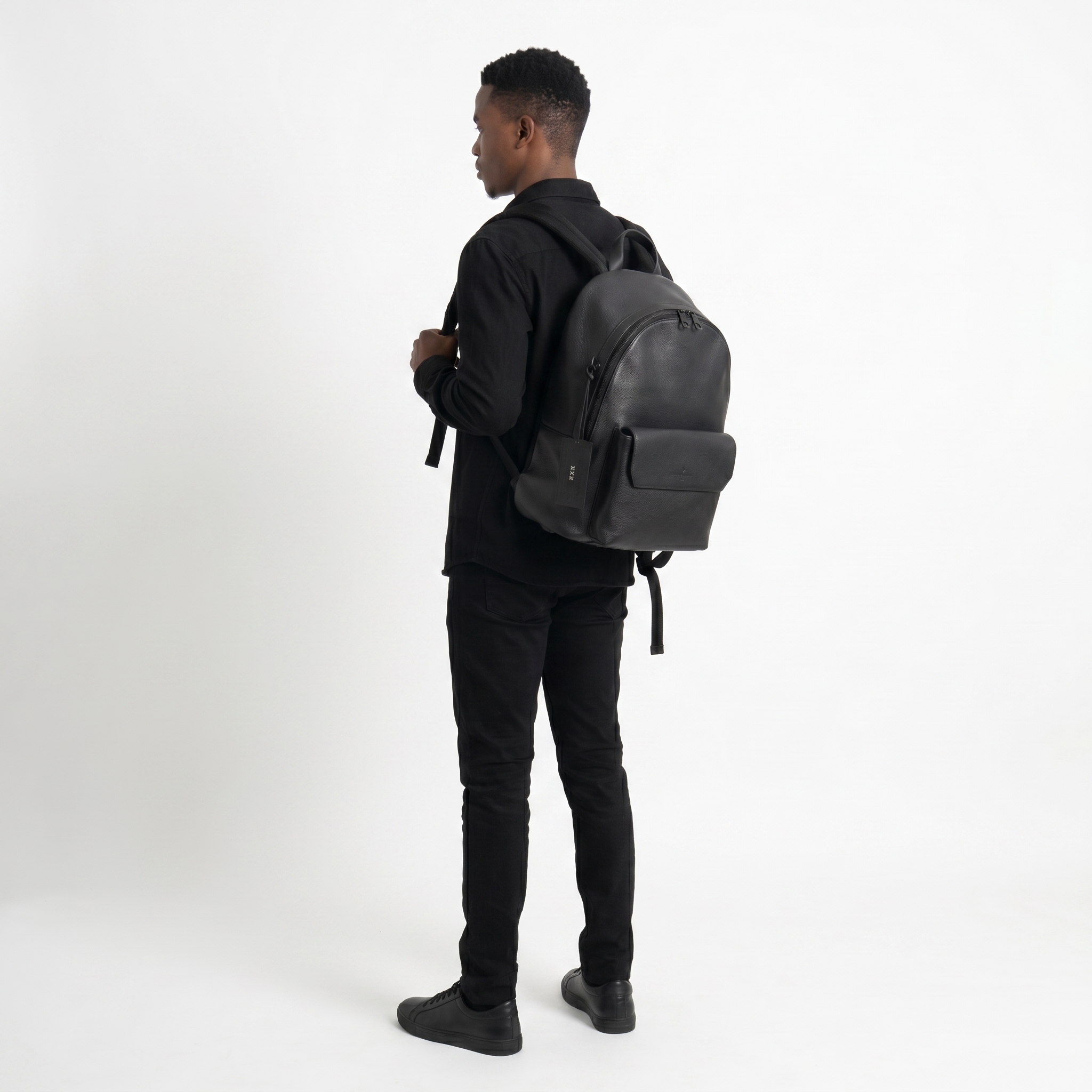 Louis Vuitton LV Aerogram Takeoff Backpack Black Noir Louis Vuitton Black Aerogram Takeoff Backpack – Savonches main image 2