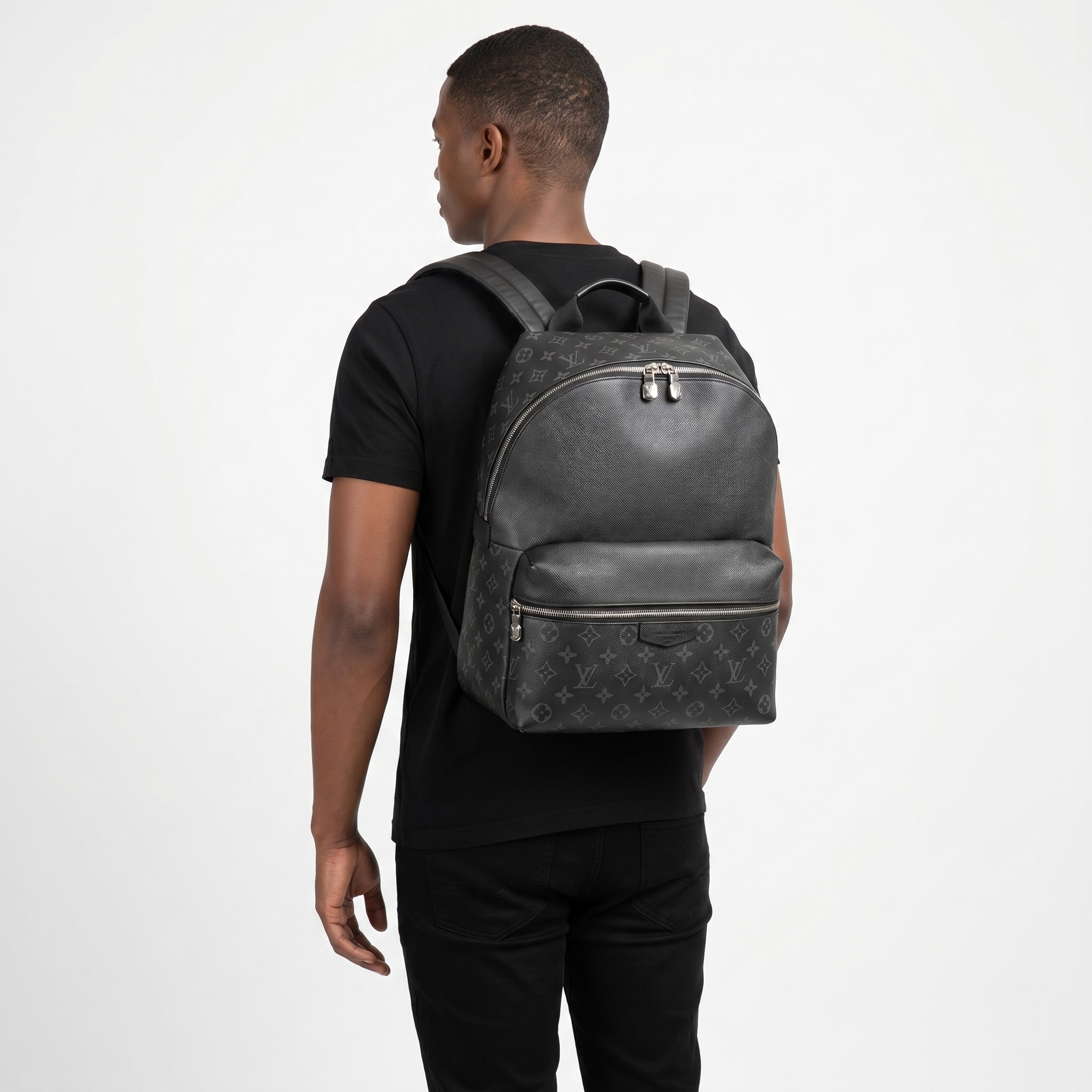 M*I様 LOUIS VUITTON タイガ バッグ LOUIS VUITTON Eclipse/Taiga Discovery Backpack PM Black | Luxity