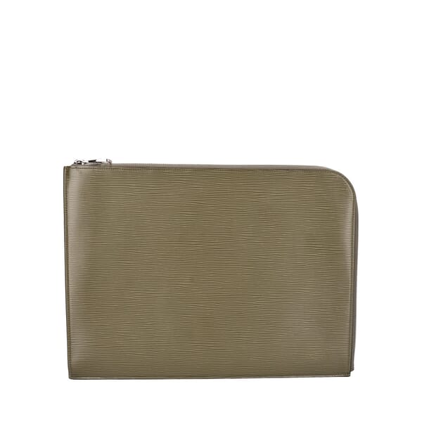 Epi Pochette Jour Kaki GM