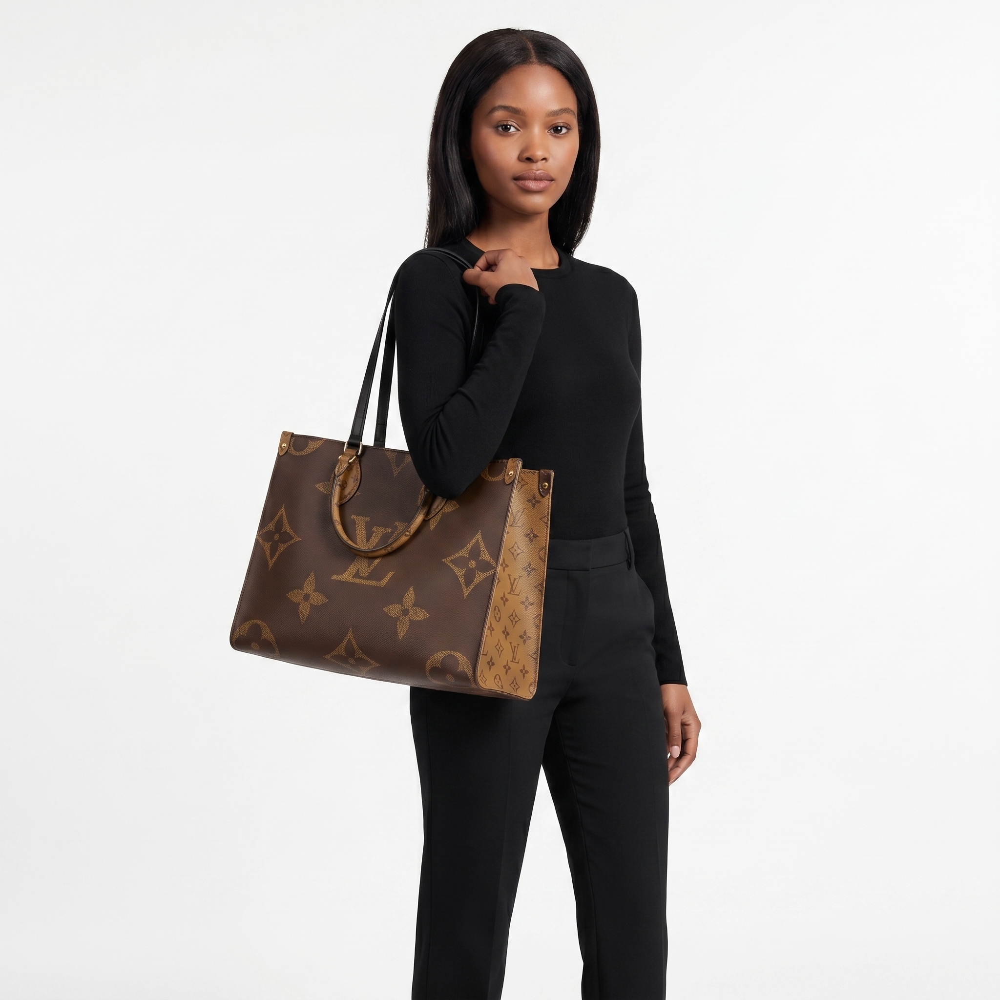 LOUIS VUITTON Monogram Reverse OnTheGo MM | Luxity
