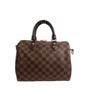 LOUIS VUITTON Damier Ebene Speedy Bandouliere 25 | Luxity