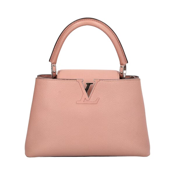 Taurillon Capucines PM Rose Ballerine