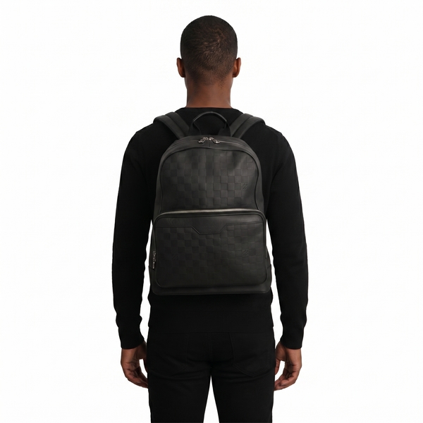 Damier Infini Campus Backpack Noir