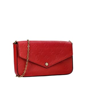Empreinte Felicie Pochette Scarlet, view 2
