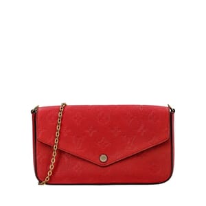 Empreinte Felicie Pochette Scarlet