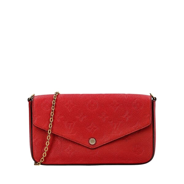 Empreinte Felicie Pochette Scarlet