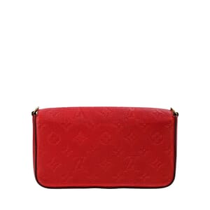 Empreinte Felicie Pochette Scarlet, view 3