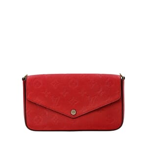 Empreinte Felicie Pochette Scarlet, view 4