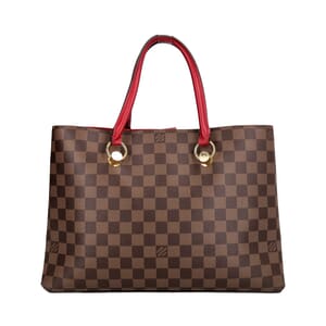 Damier Ebene Riverside Tote, view 3