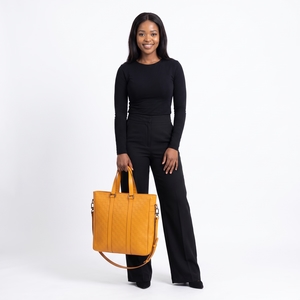 Damier Infini Tadao MM Mustard, view 8