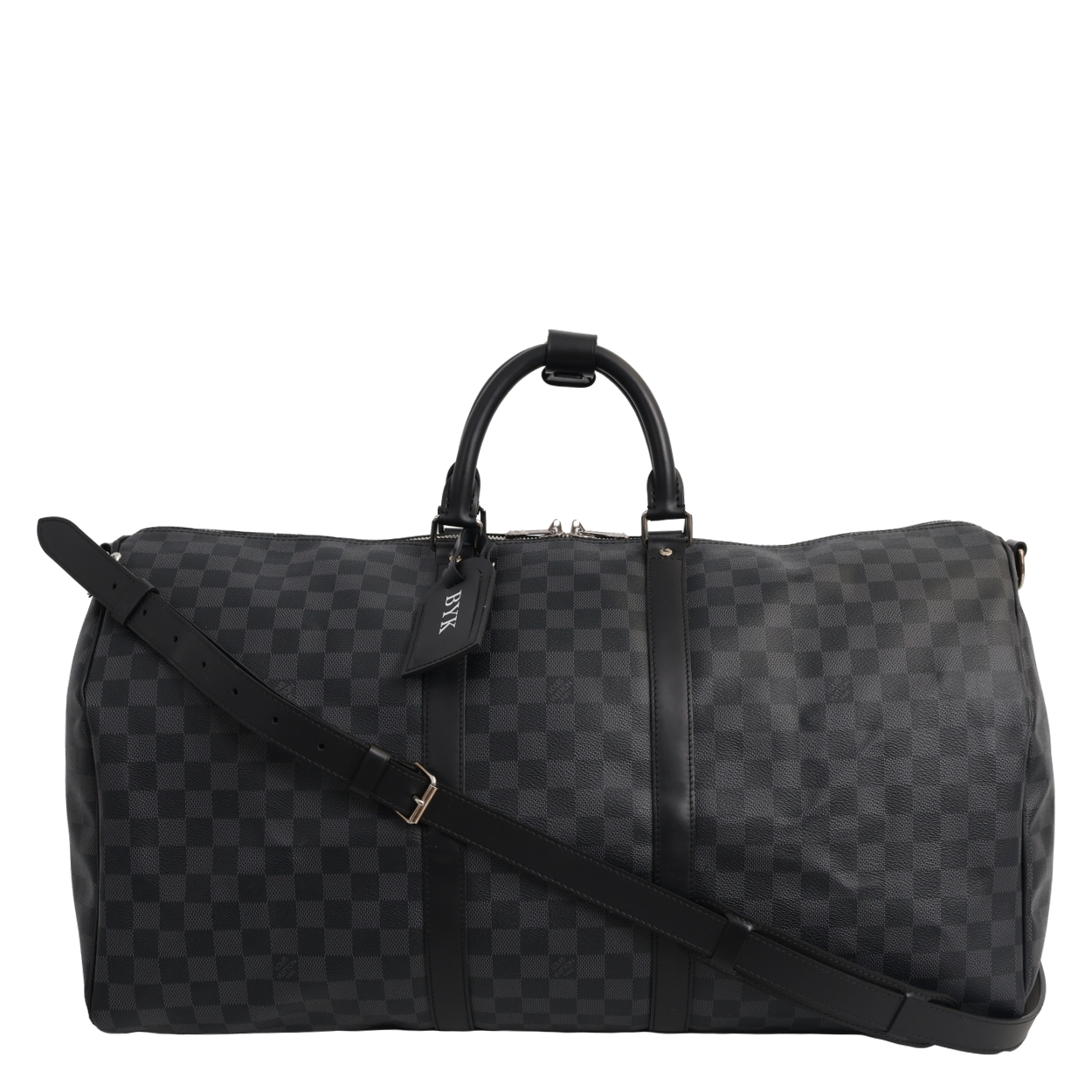 Damier Graphite Keepall Bandouliere 55