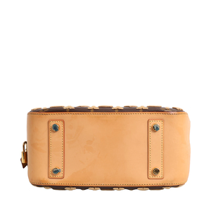 Monogram Tuffetage Deauville Cube Caramel, view 6