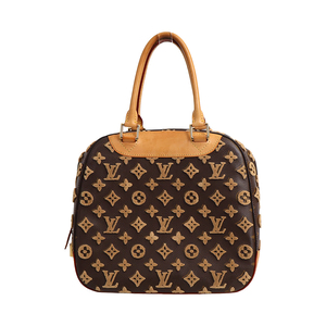 Monogram Tuffetage Deauville Cube Caramel, view 3