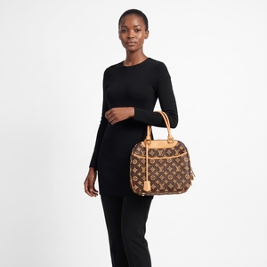 Monogram Tuffetage Deauville Cube Caramel, view 8