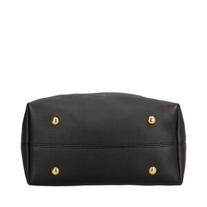 Leather Low Key Hobo MM NM Noir, view 7